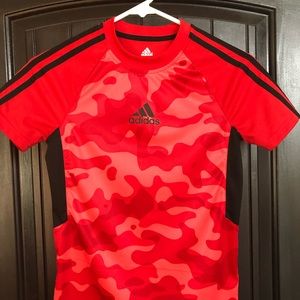 Boys Adidas athletic top